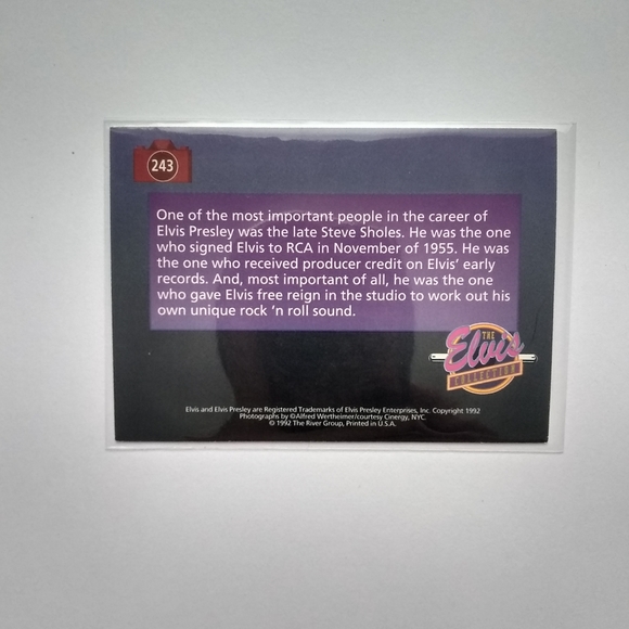 Elvis Presley Vintage Trading Cards 1992 (10) - Picture 10 of 10